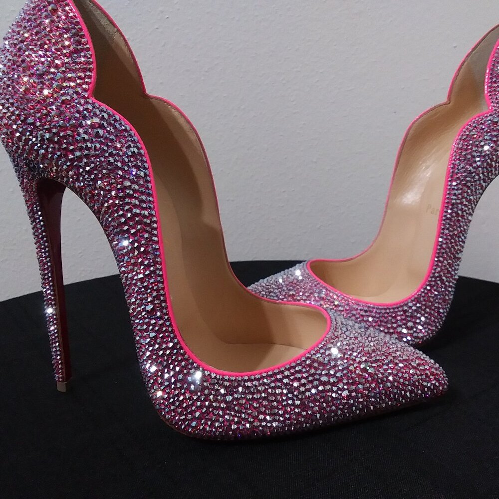 Strass Louboutin Hot Chick 130mm